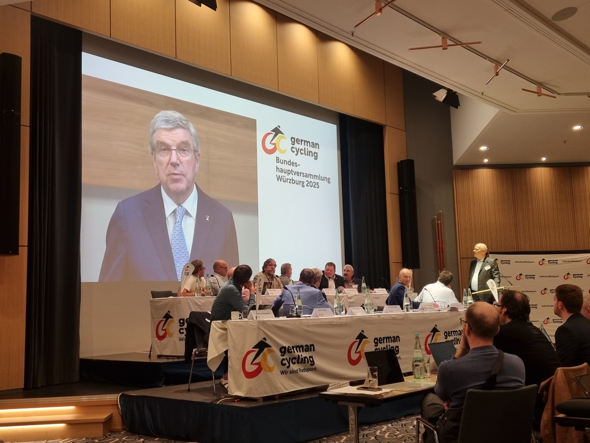 Videobotschaft Thomas Bach für Rudolf Scharping