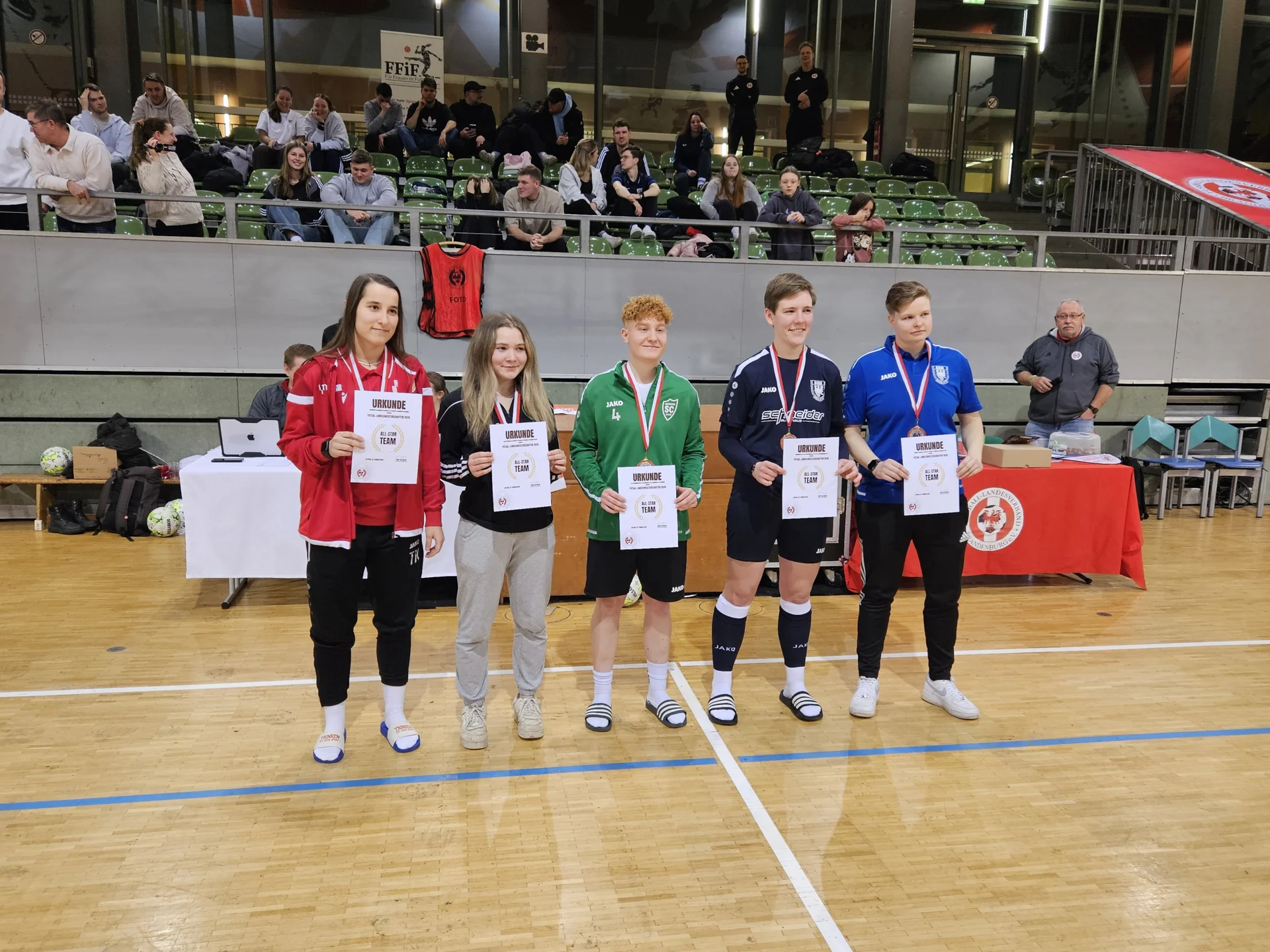 Das All-Star-Team der Frauen-Landesmeisterschaft