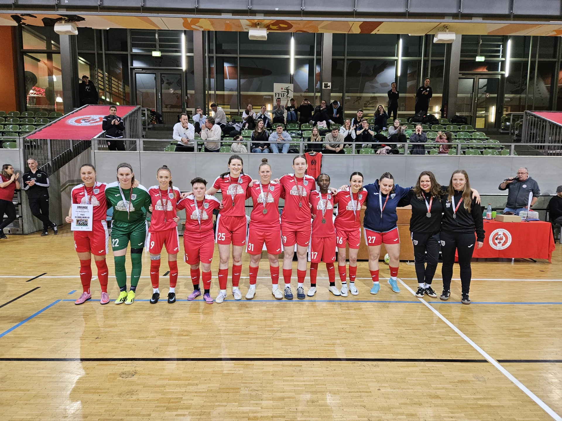 SV Babelsberg 03 holt Bronze.