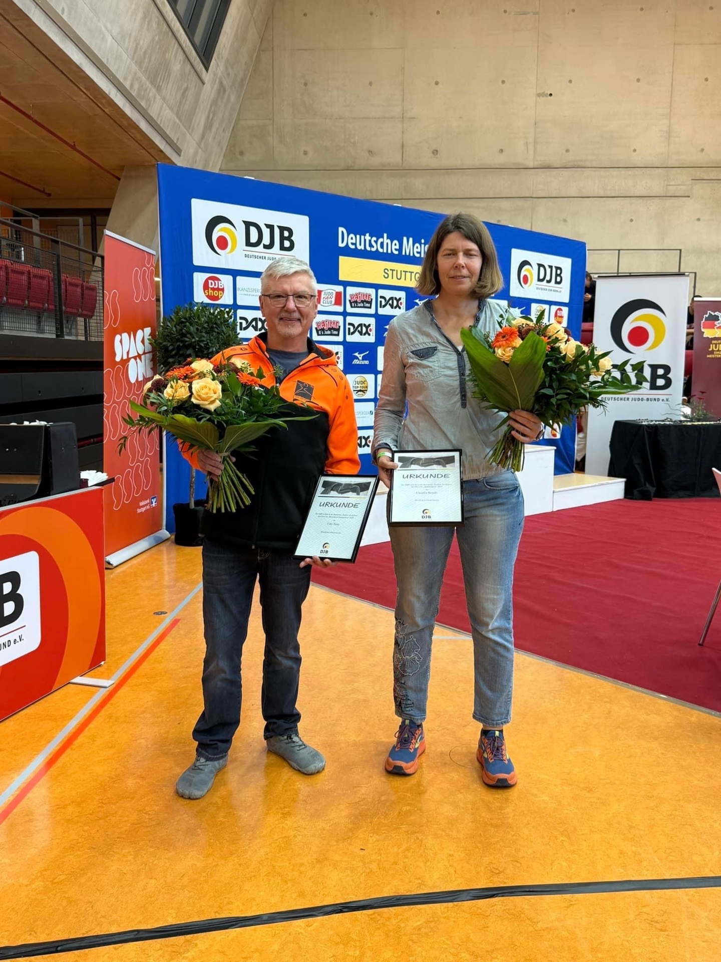 Trainer und Trainerin des Jahres 2023 Udo und Claudia