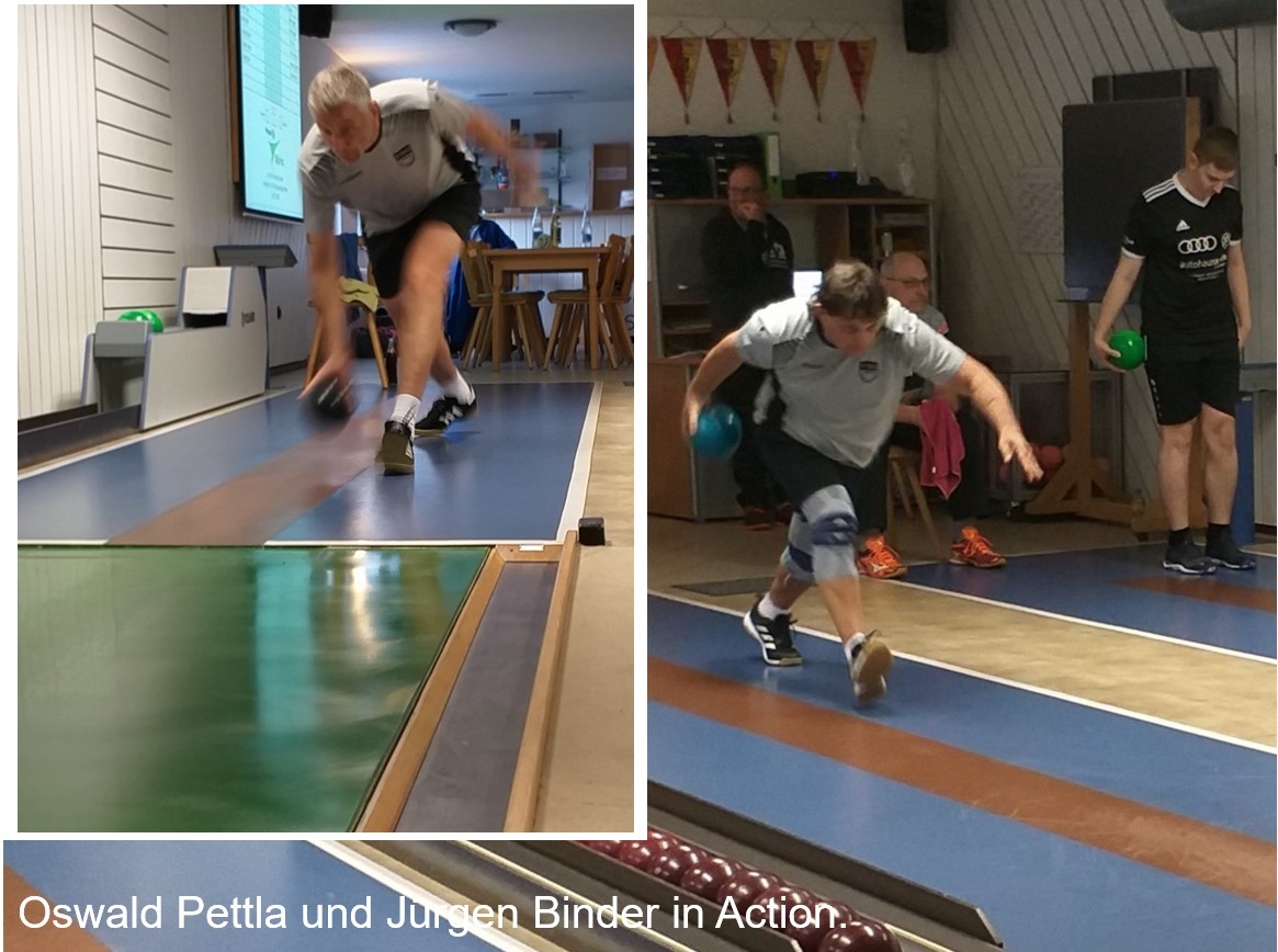 Oswald Pettla und Jürgen Binder in Action