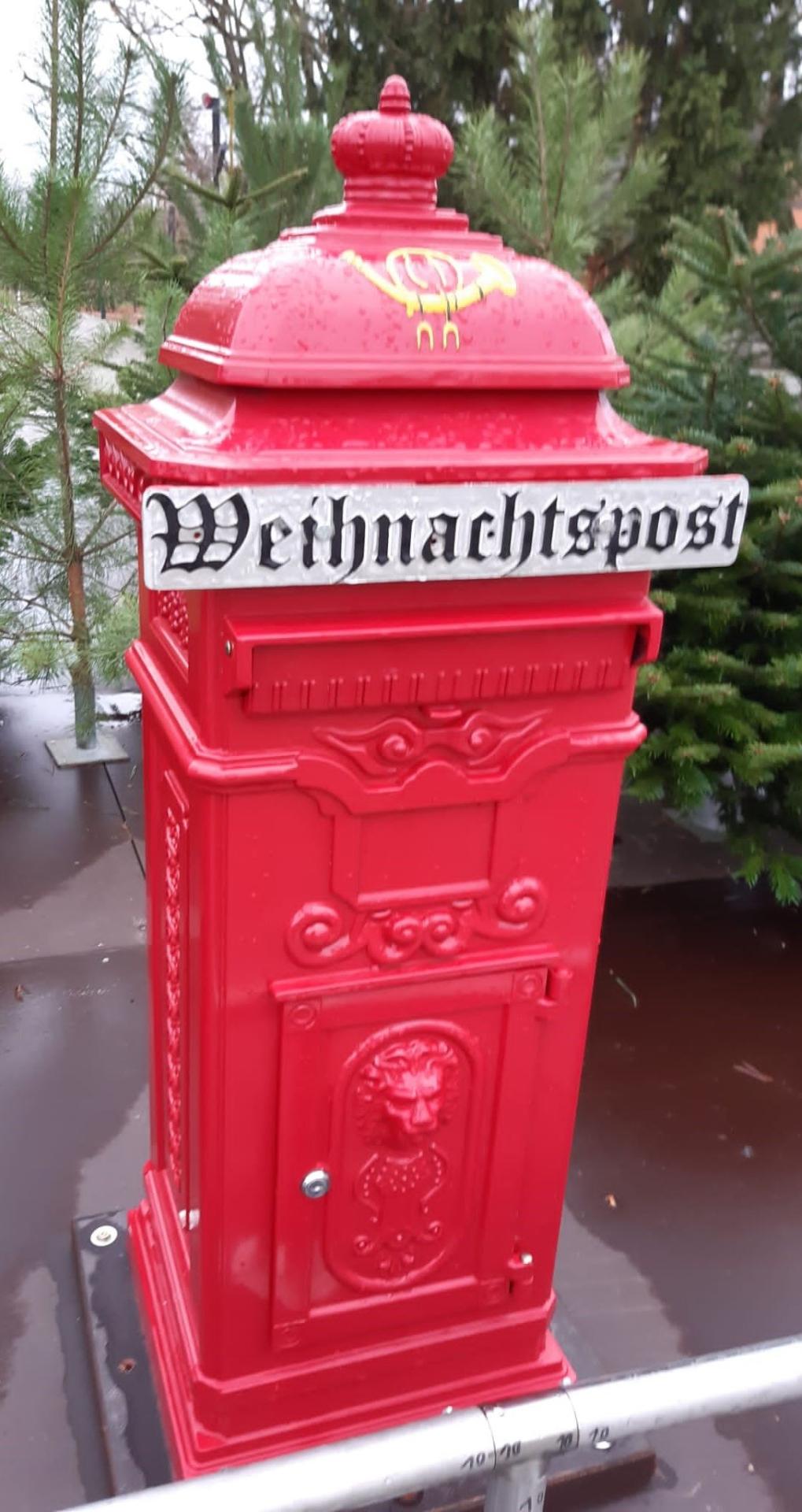 Weihnachtspostkasten in Wildau. Foto: Stadt Wildau