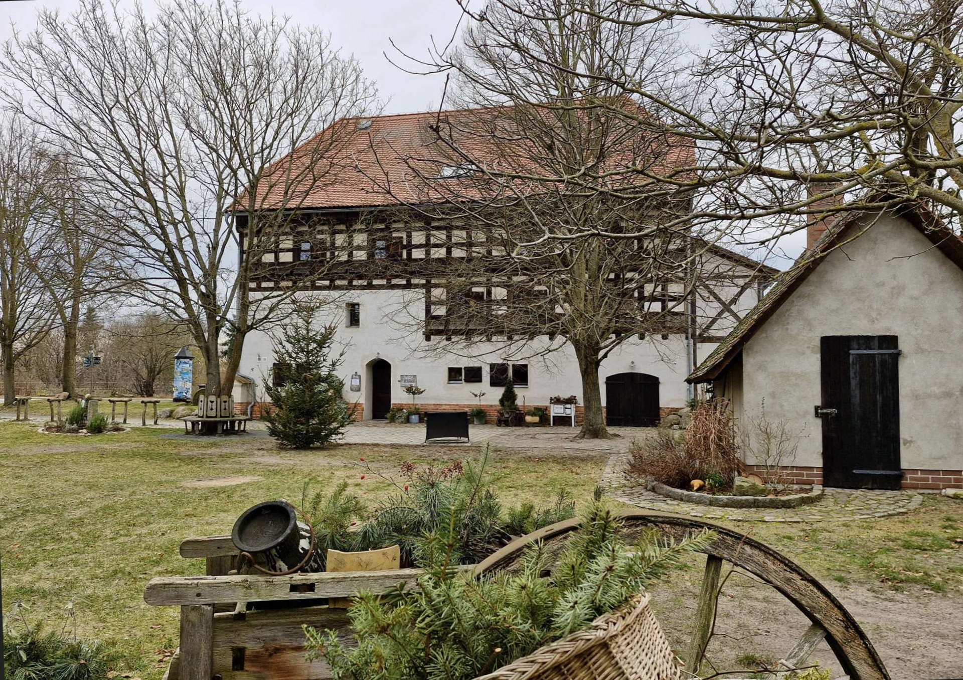 Kornspeicher Straupitz. Foto: Ingrid Hoberg