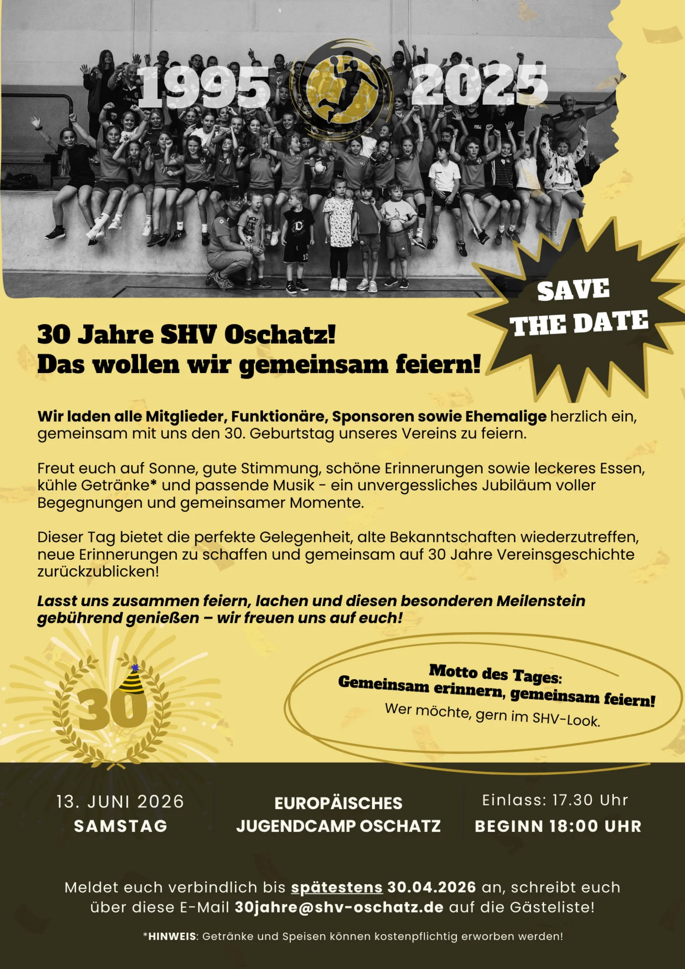 Einladung SHV Oschatz