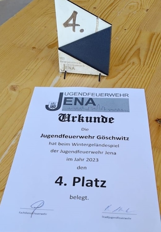 Wintergeländespiel der Jugendfeuerwehren der Stadt Jena