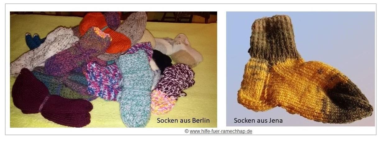 Socken Berlin+Jena