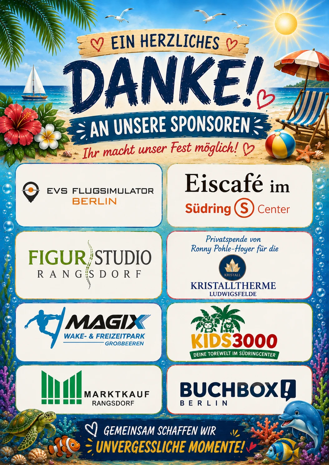 Unsere Sommerfest-Sponsoren 2026