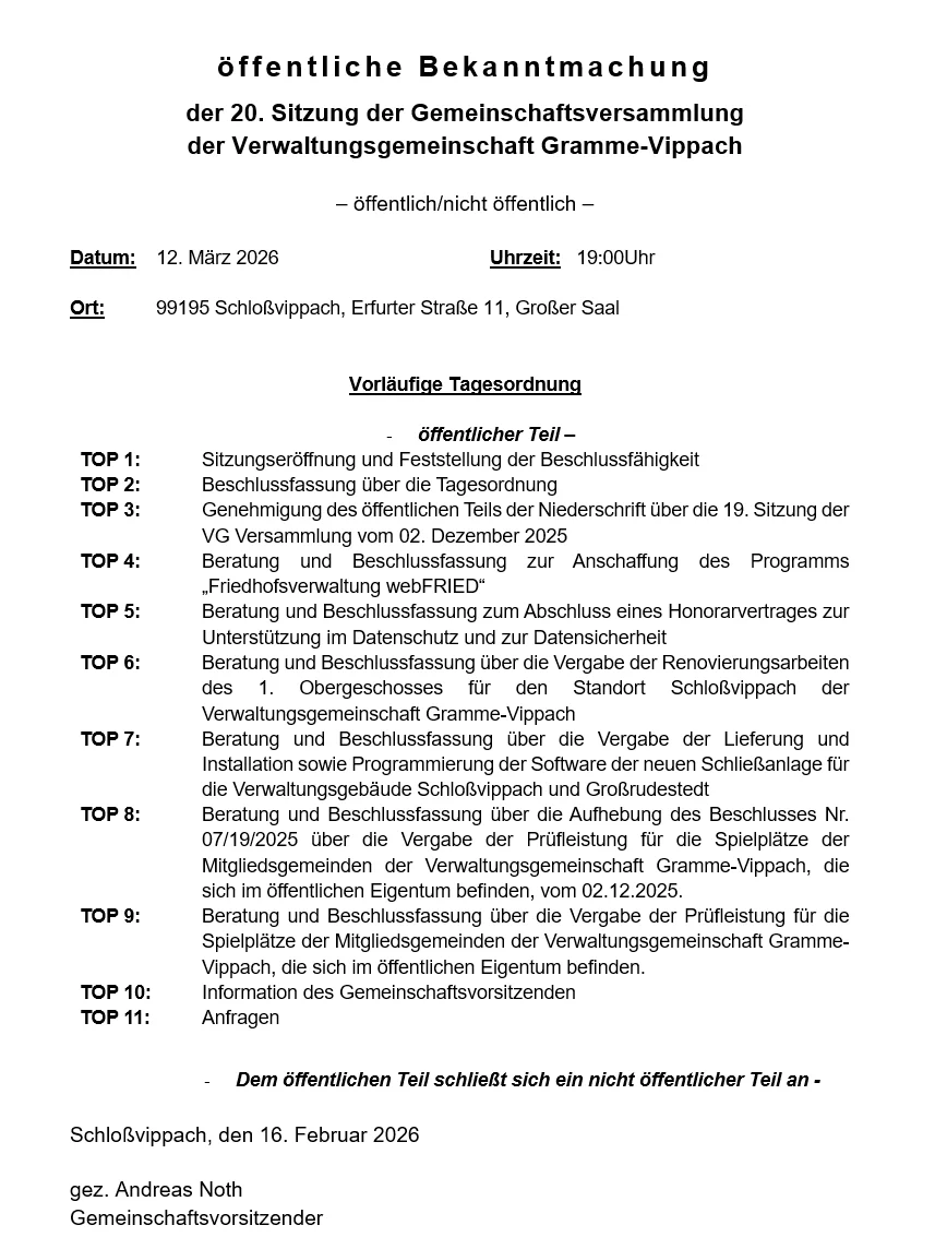 öB 20. Verbandsversammlung