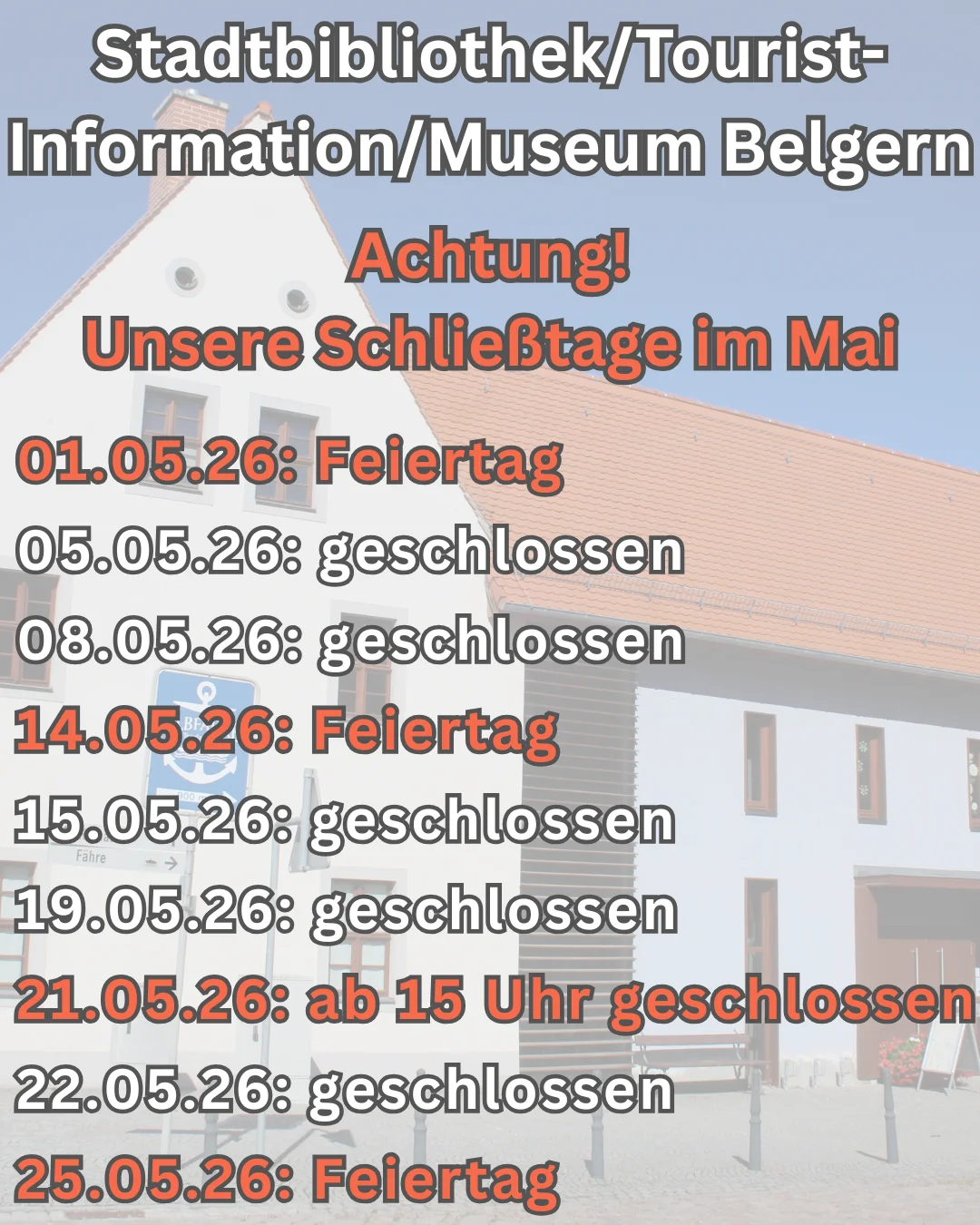Bibo/Tourist-Info/Museum Belgern