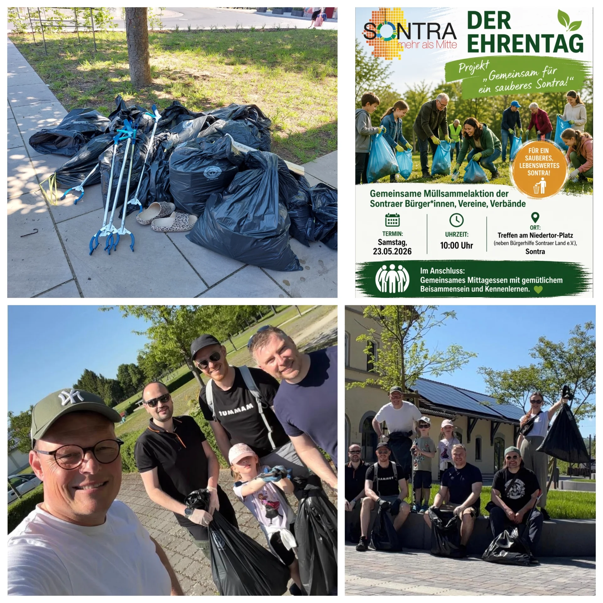 Projekt „Gemeinsam für ein sauberes Sontra!“