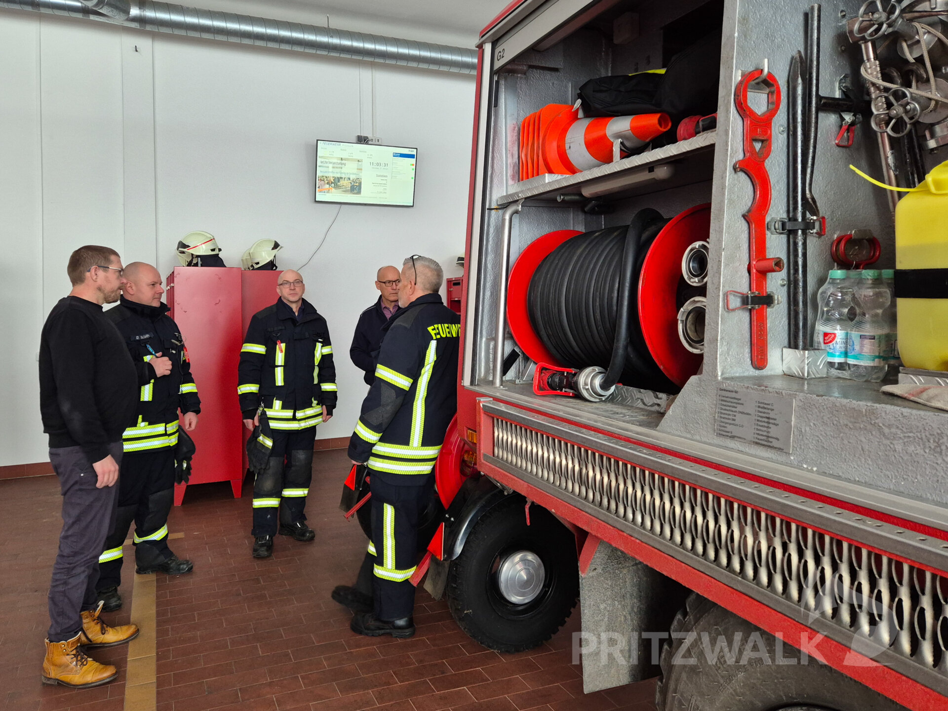 Der sogenannte "Werkzeugkasten" auf dem Unimog. Foto: Stadt Pritzwalk