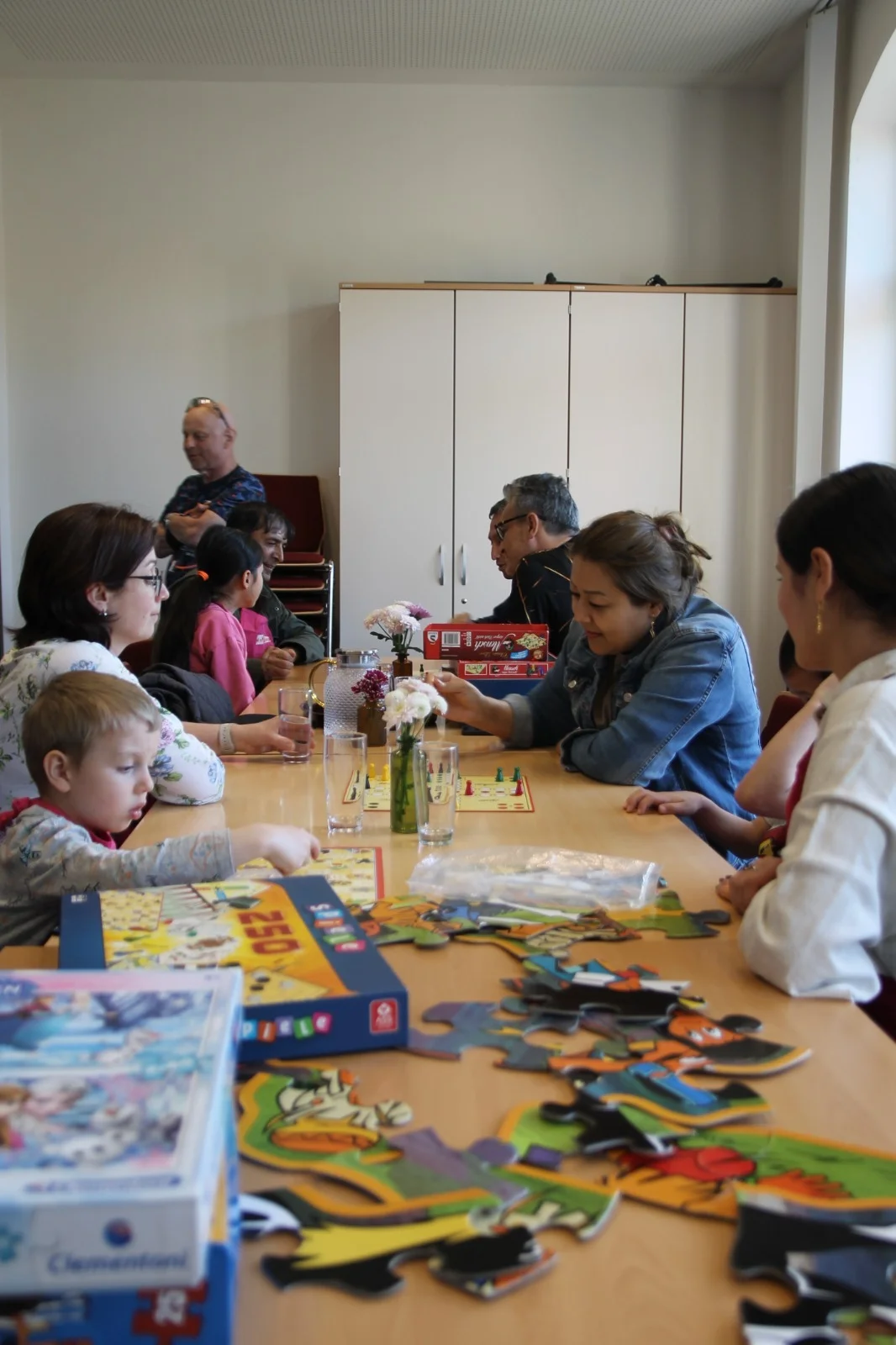 Zwischendurch gab es ein paar Spielrunden.
