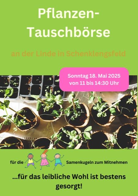 Pflanzentauschbörse am 18.05.2025