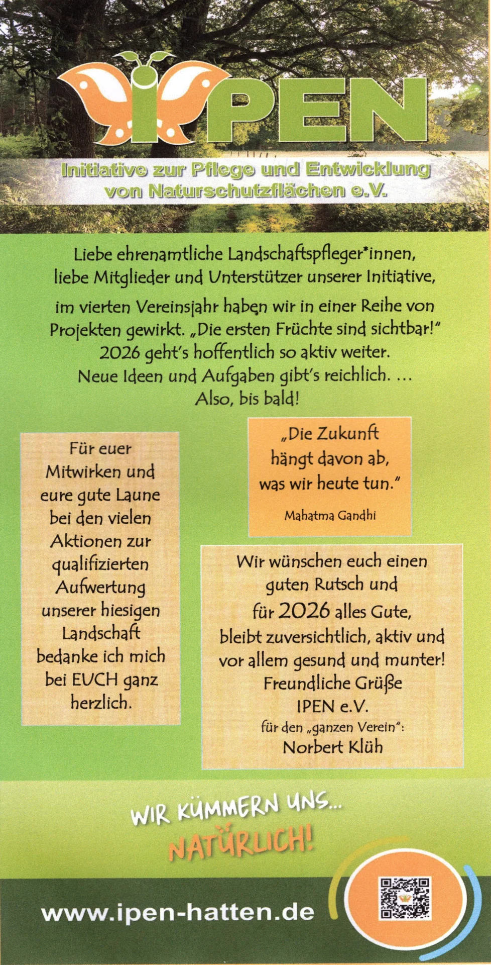 … zwischen den Jahren 2025 - 2026