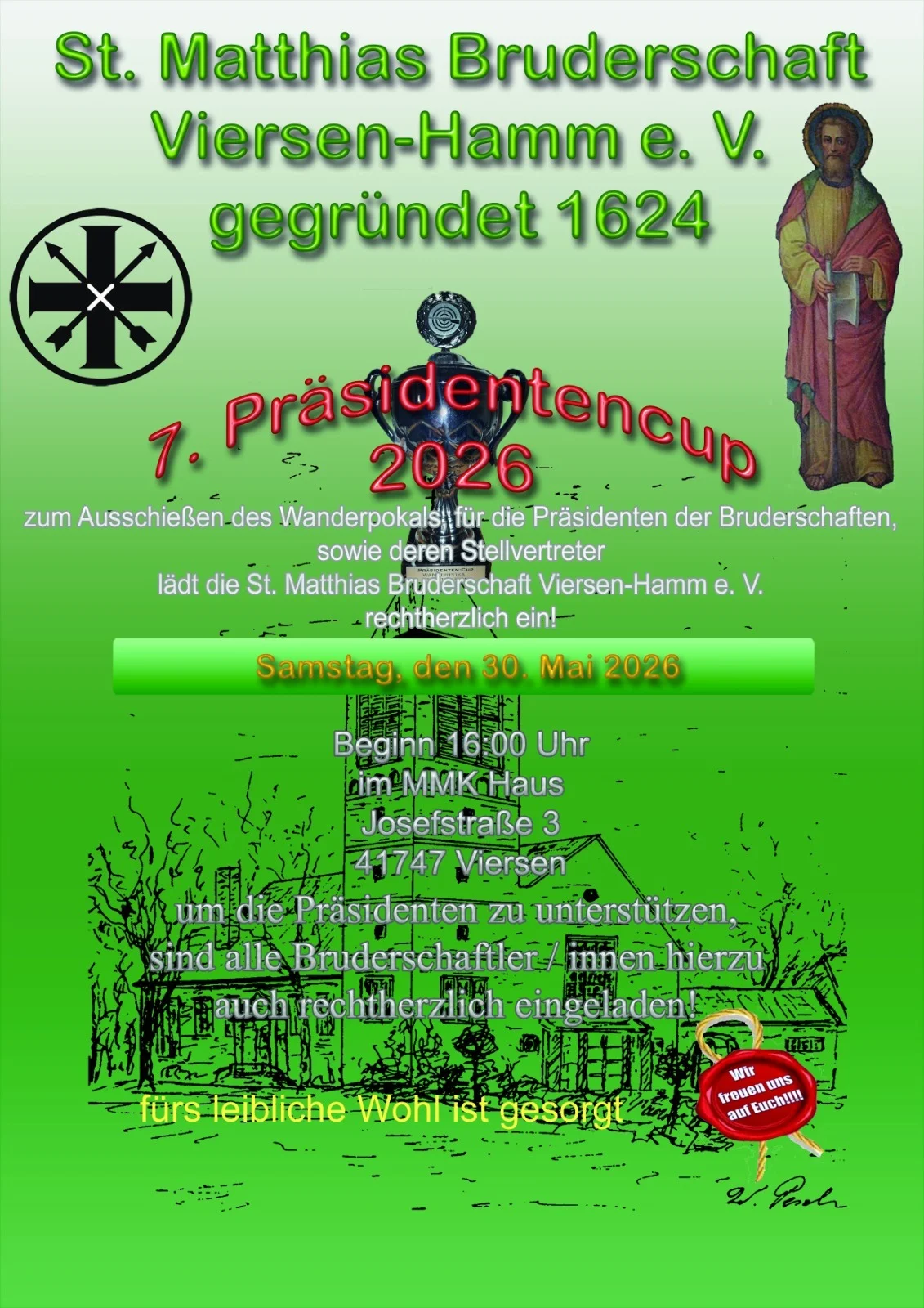Einladung zum Präsidentencup