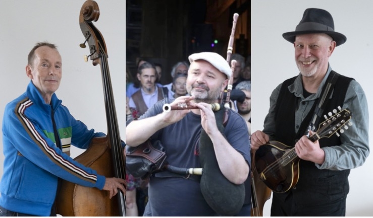 Das Trio Waterstraat, Gehler und Meyering vermitteln norddeutsche und europäische Musiktraditionen beim 'SHARE MY MUSIC-Festival' 2025