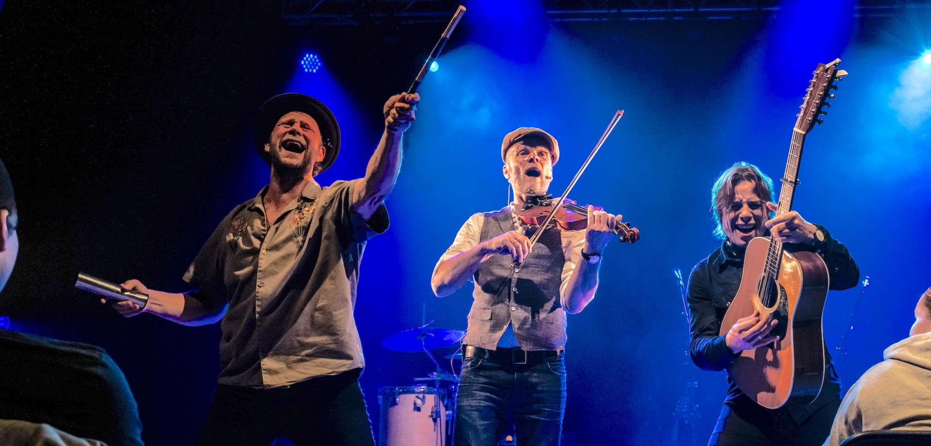 Das Trio Tumult aus Dänemark spielt beim 'SHARE MY MUSIC-Festival' 2025