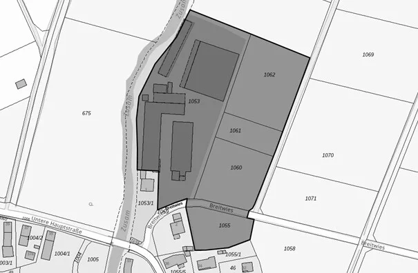 Lageplan Geltungsbereich