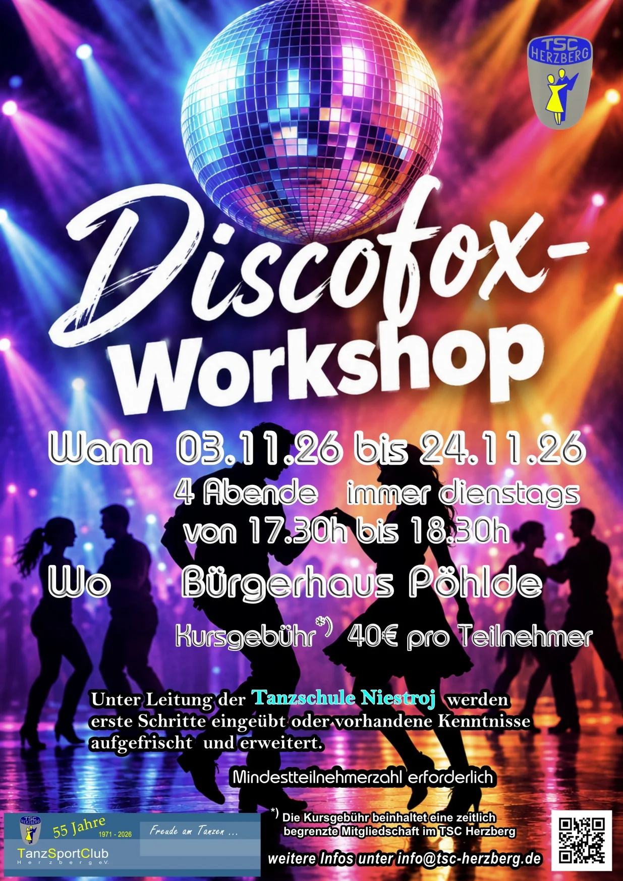 Discofox-Workshop November 2026