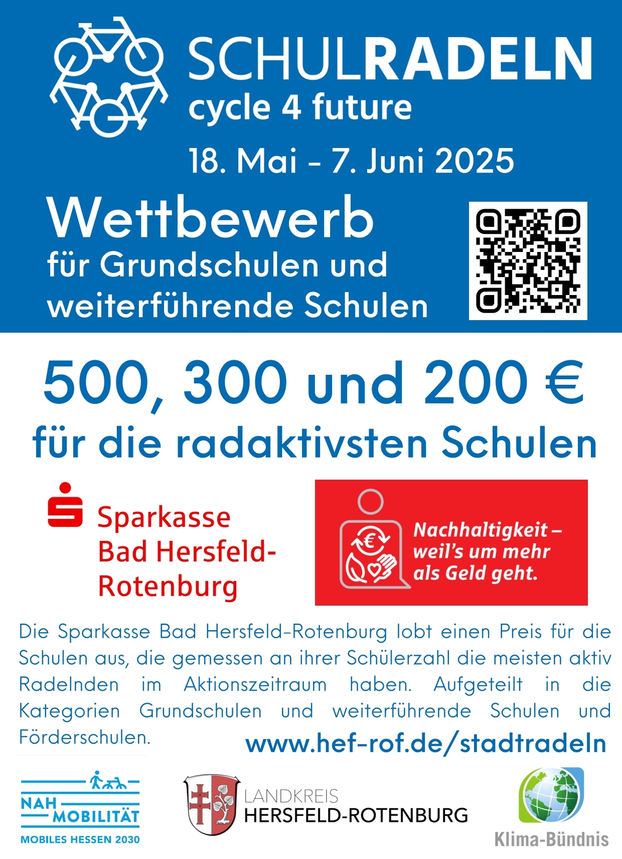 Stadtradeln 2025 - Schenklengsfeld ist mit dabei