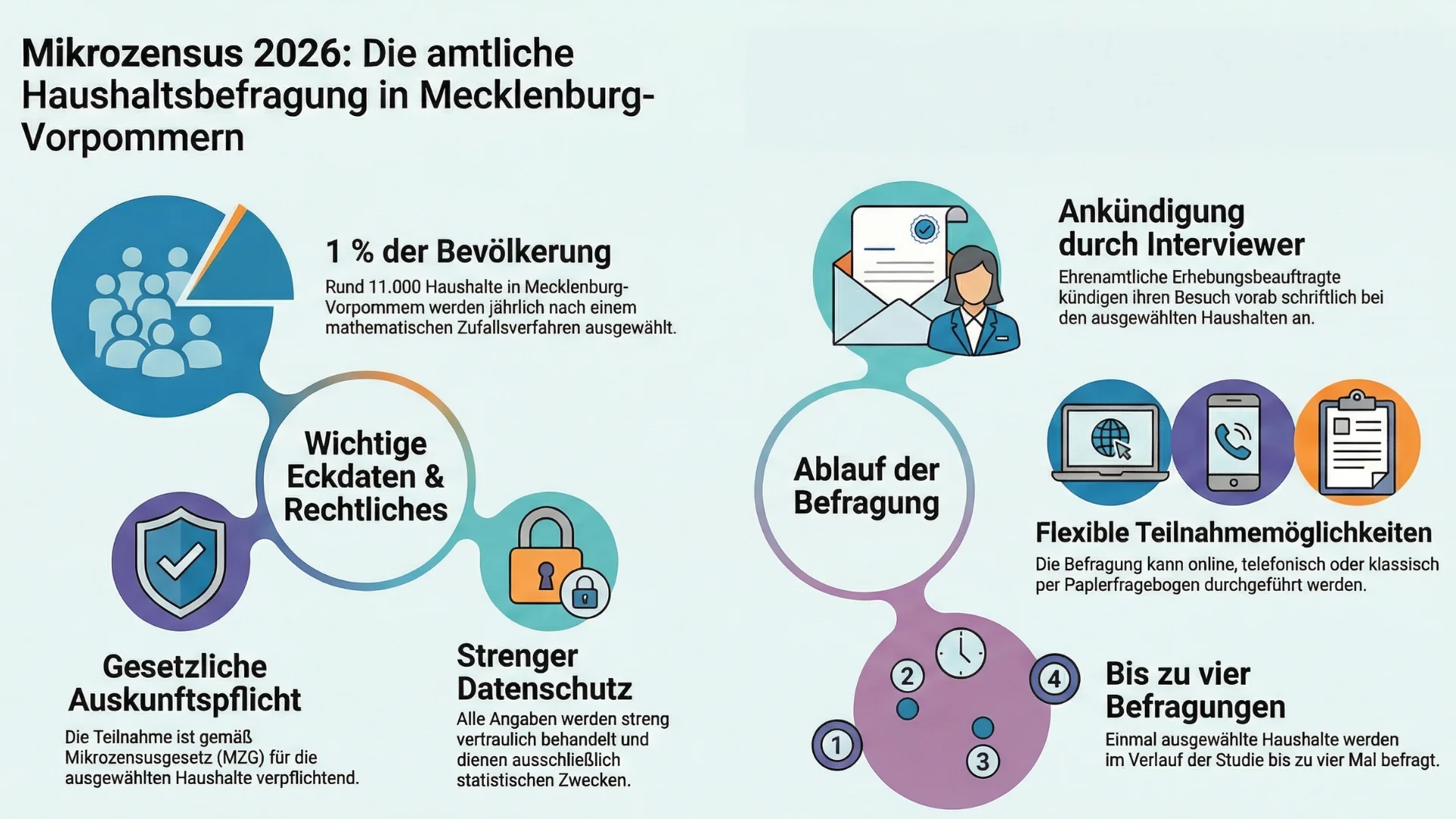 Infografik zum Mikrozensus