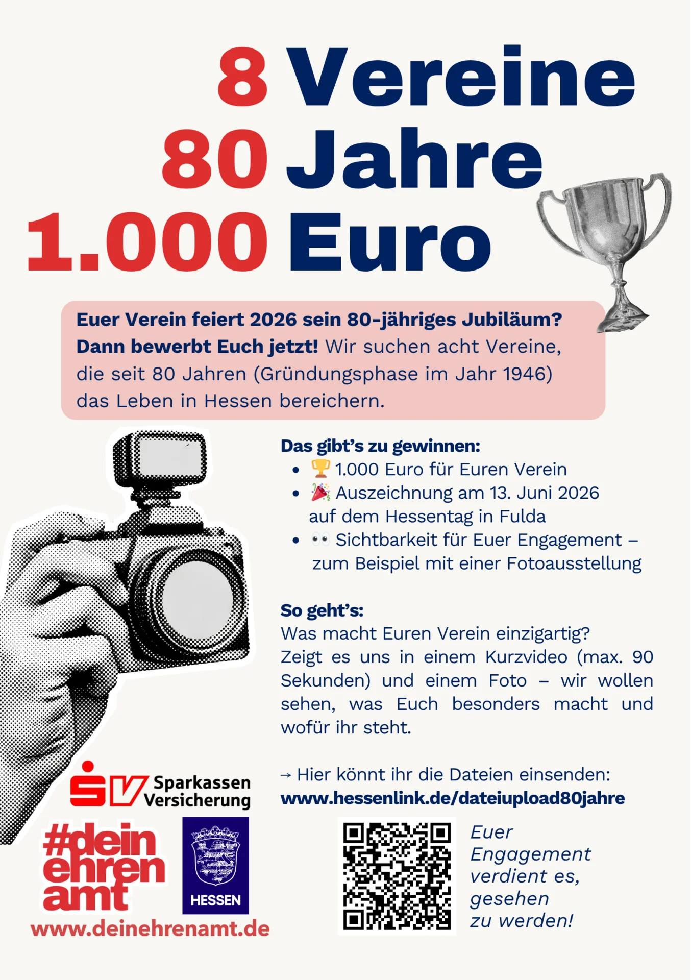 Flyer Landesehrenamtsagentur Hessen LEAH