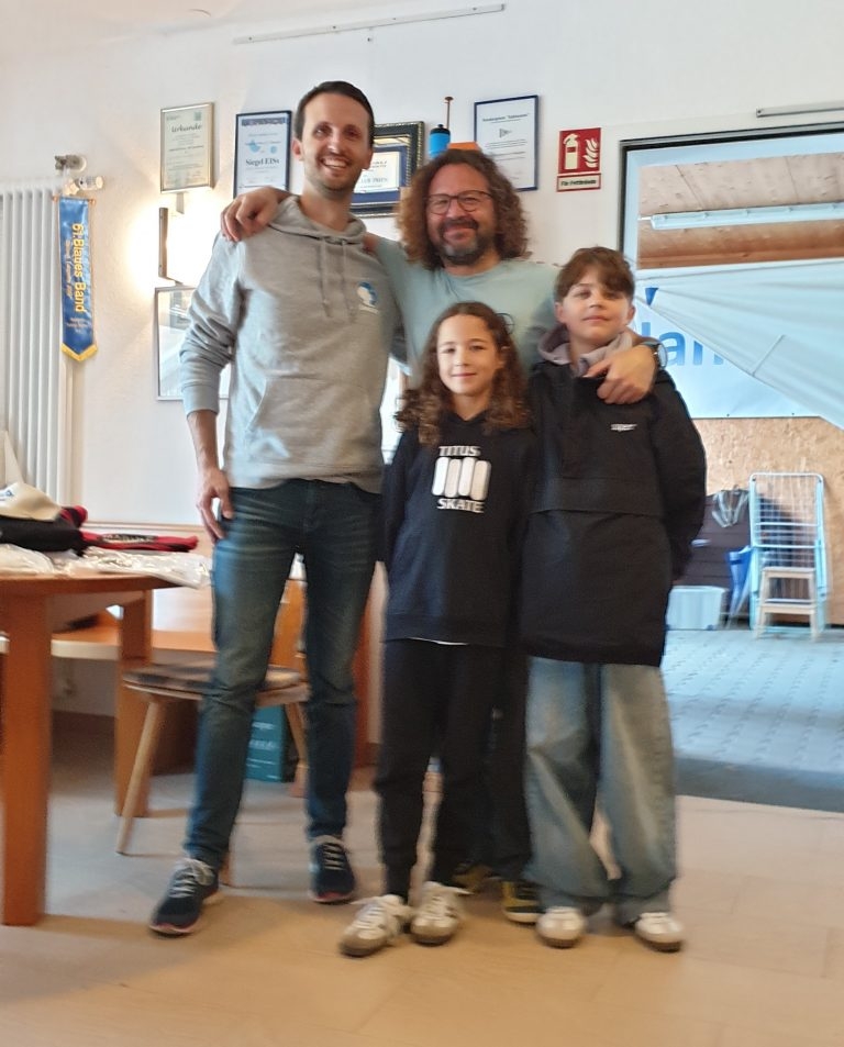 1.Platz Clemens Hauptmann mit Crew
