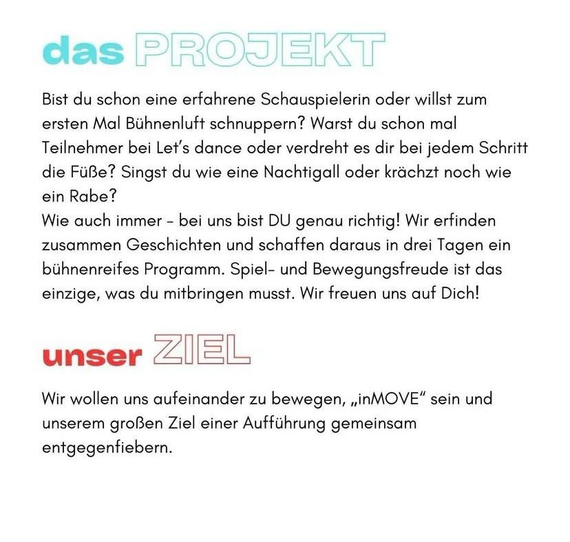 InMove - AUFEINANDER ZU!