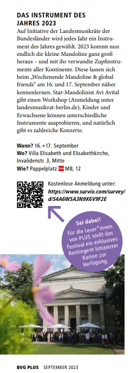 Das Instrument des Jahres