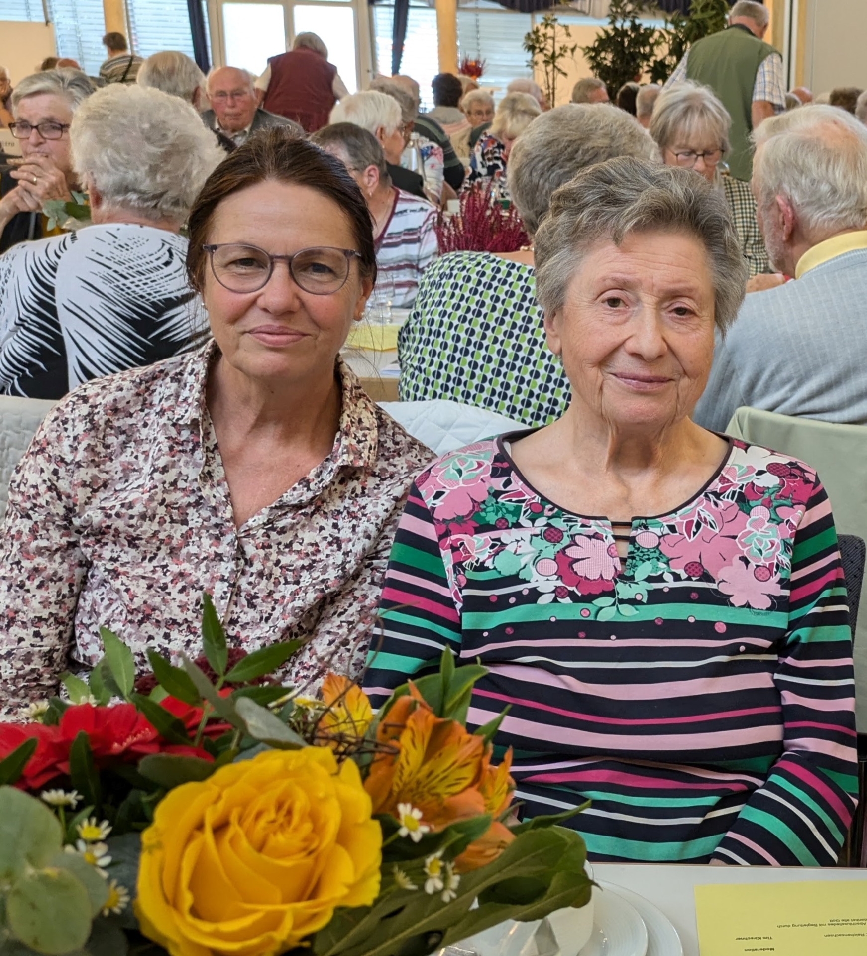 Kreisseniorennachmittag - älteste Teilnehmerin