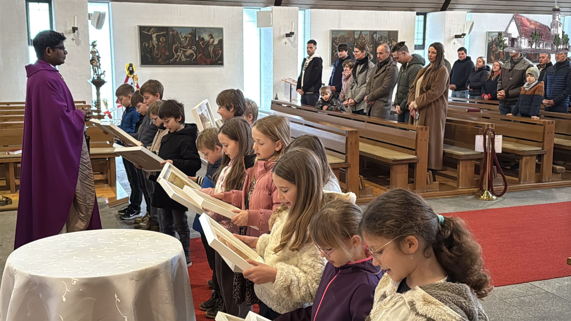 Glaubensbekenntnis Kommunionkinder Miltach 2026