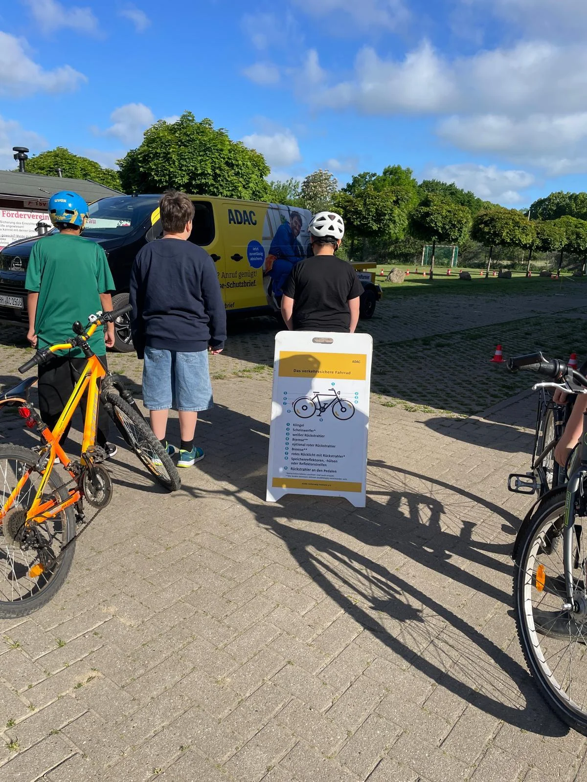 ADAC ermöglicht Fahrradtraining