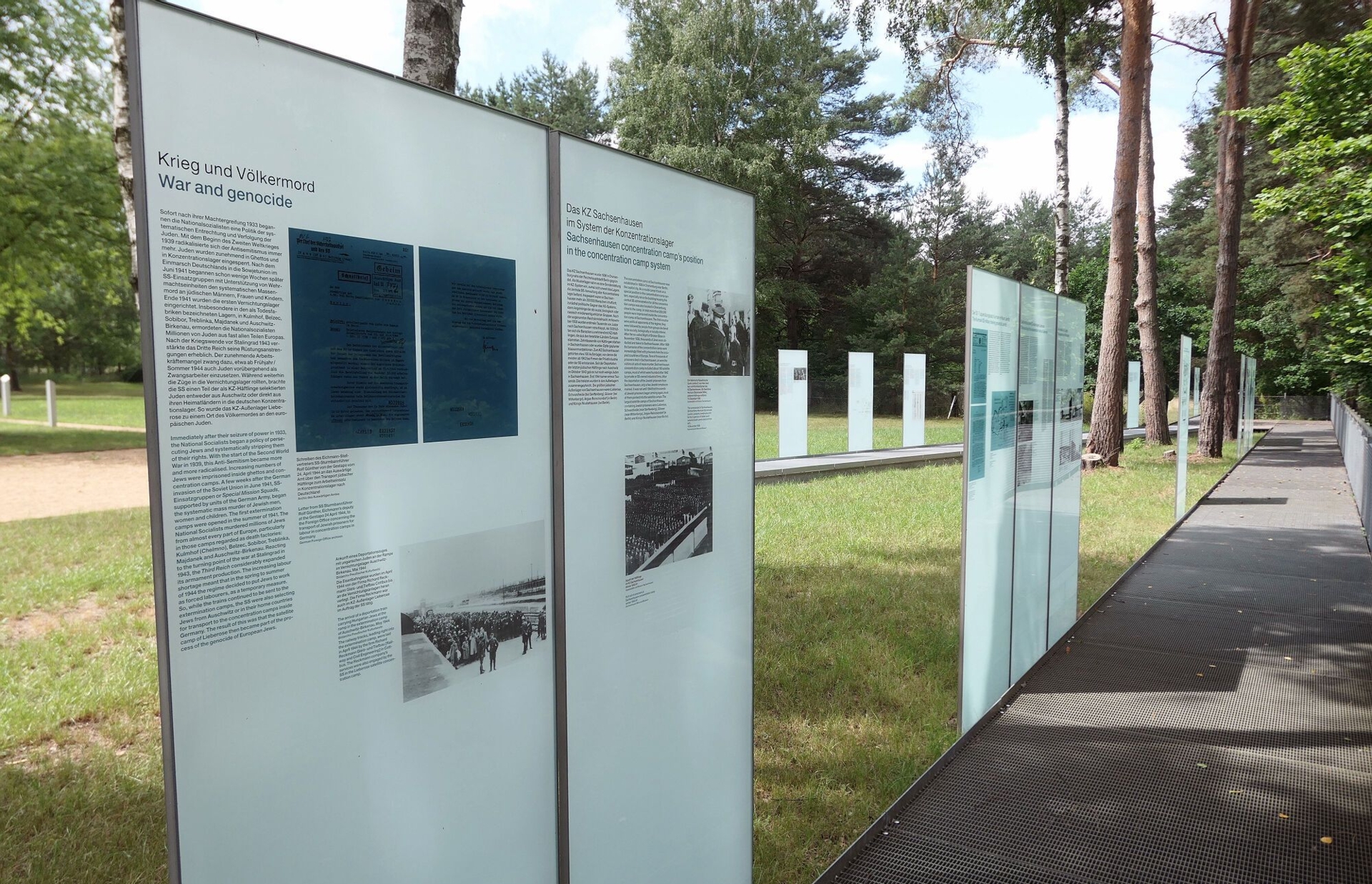 Der Gedenk- und Erinnerungsort Jamlitz bezieht sich auf die besondere Bedeutung aus der Geschichte des dort ab November 1943 von der Waffen-SS errichteten Außenlagers Lieberose des KZ Sachsenhausen. Foto: Ingrid Hoberg