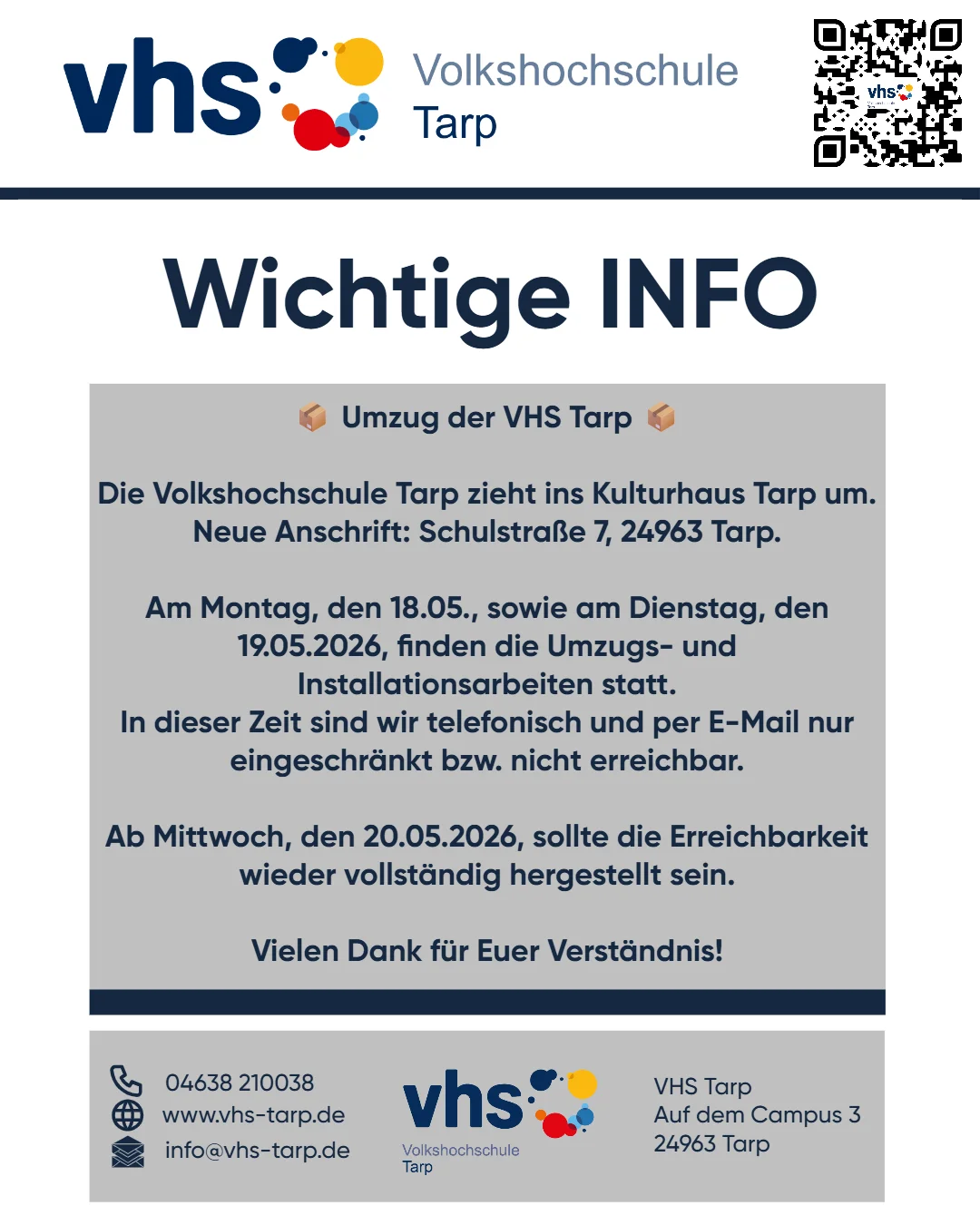 Umzug_VHS Tarp