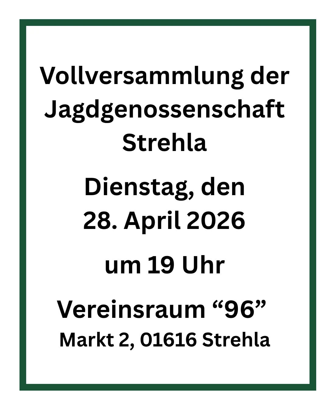 Vollversammlung