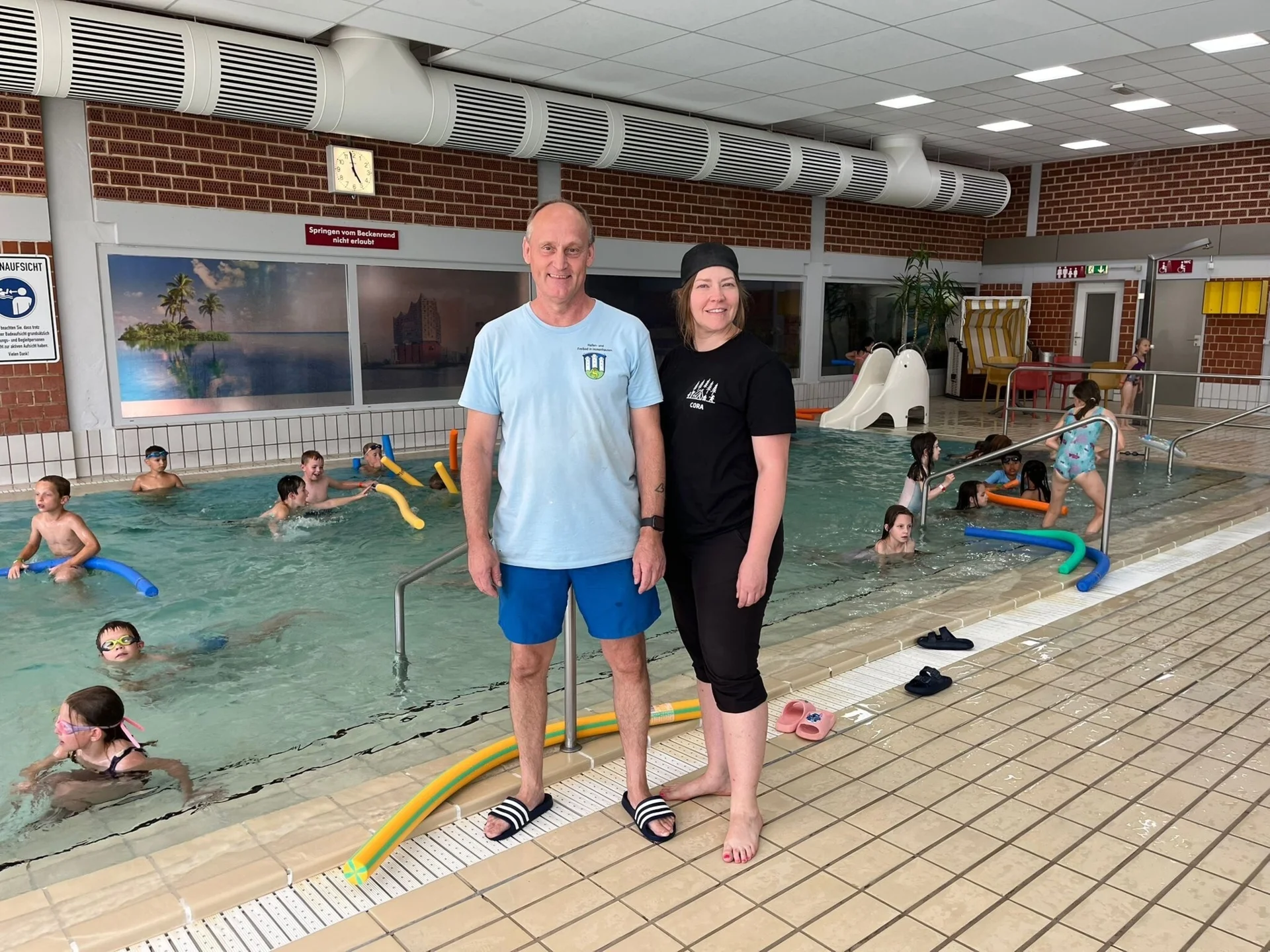 Besuch Ferienspiele - Hallen- und Freibad