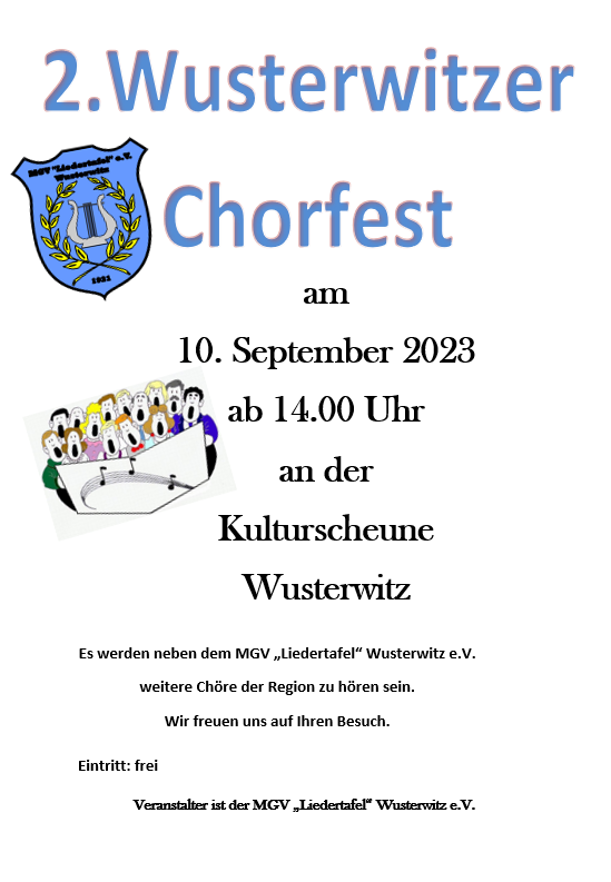 2. Wusterwitzer Chorfest