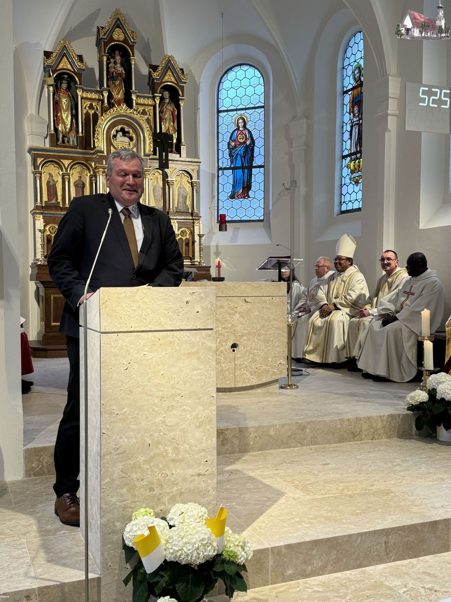 Bischof Peter Paul in Zandt
