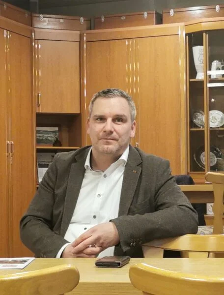 Stephan Tiesler im Sängerheim