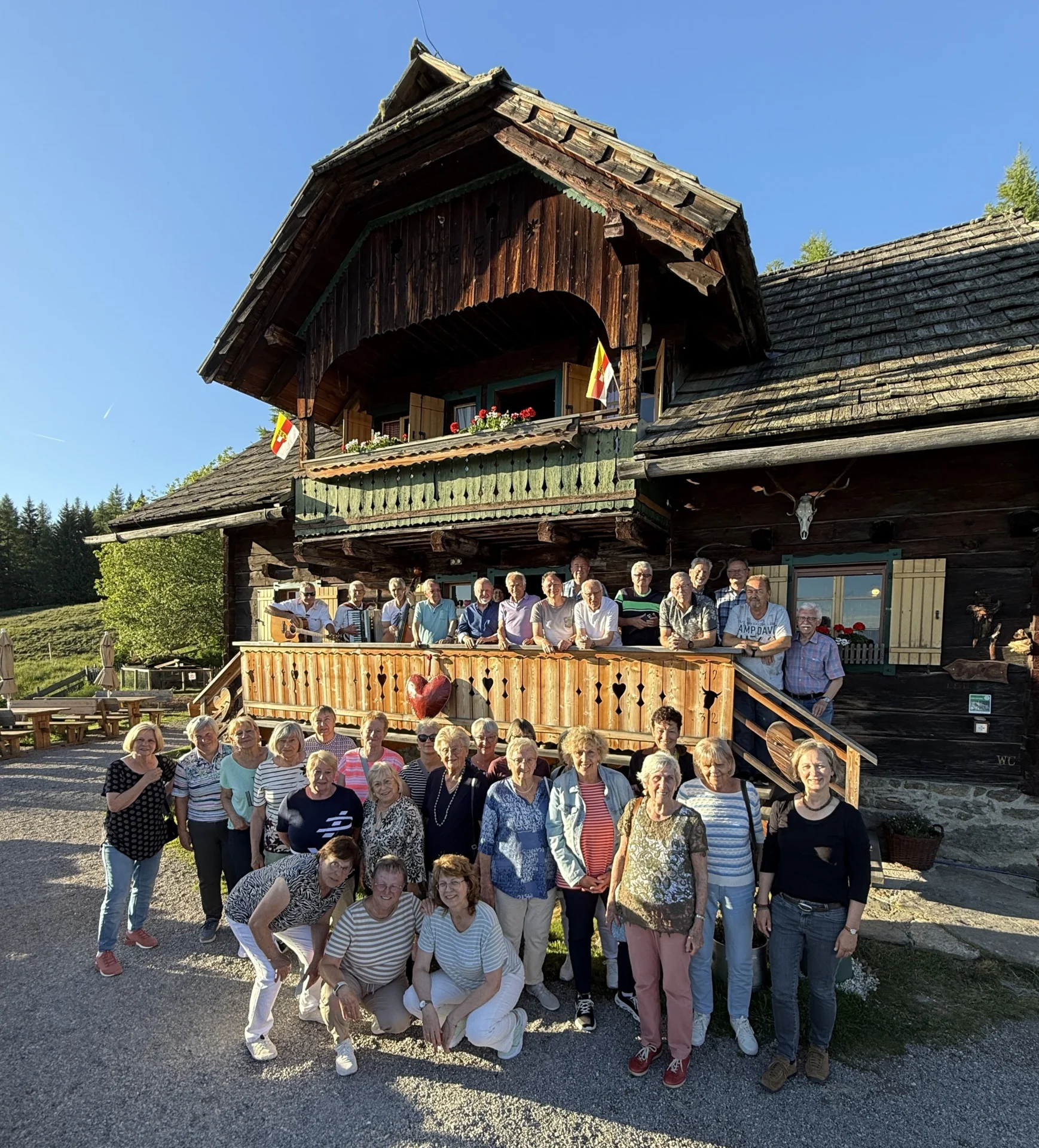 Gruppenfoto Lammersdorfer Alm