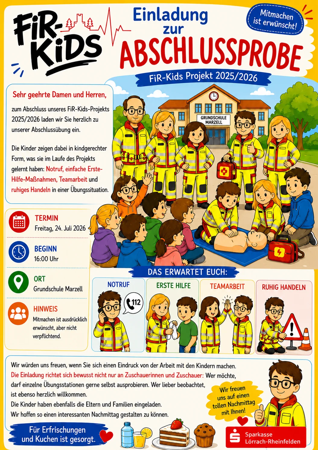 Einladungsflyer