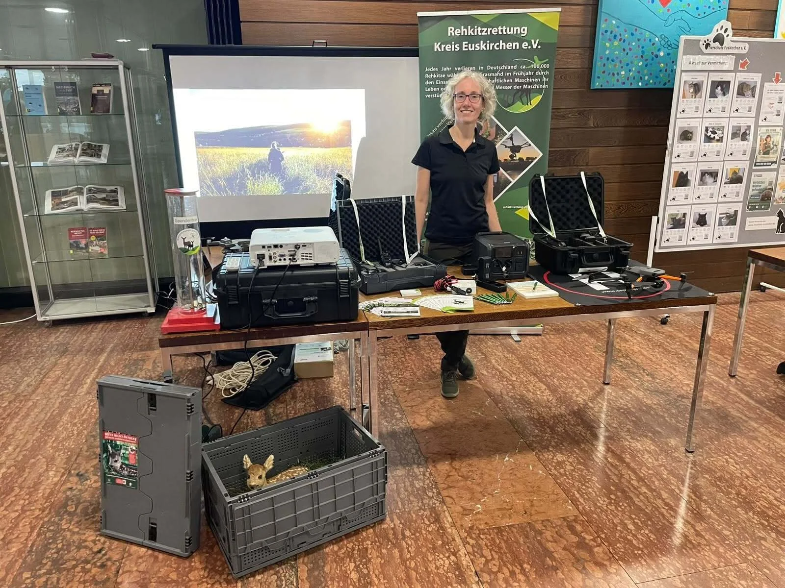 Tag des Ehrenamtes im Kreishaus Euskirchen -Unser Stand-
