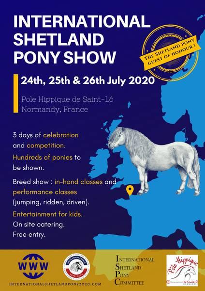 Plakat Internationale Shetland Pony Show