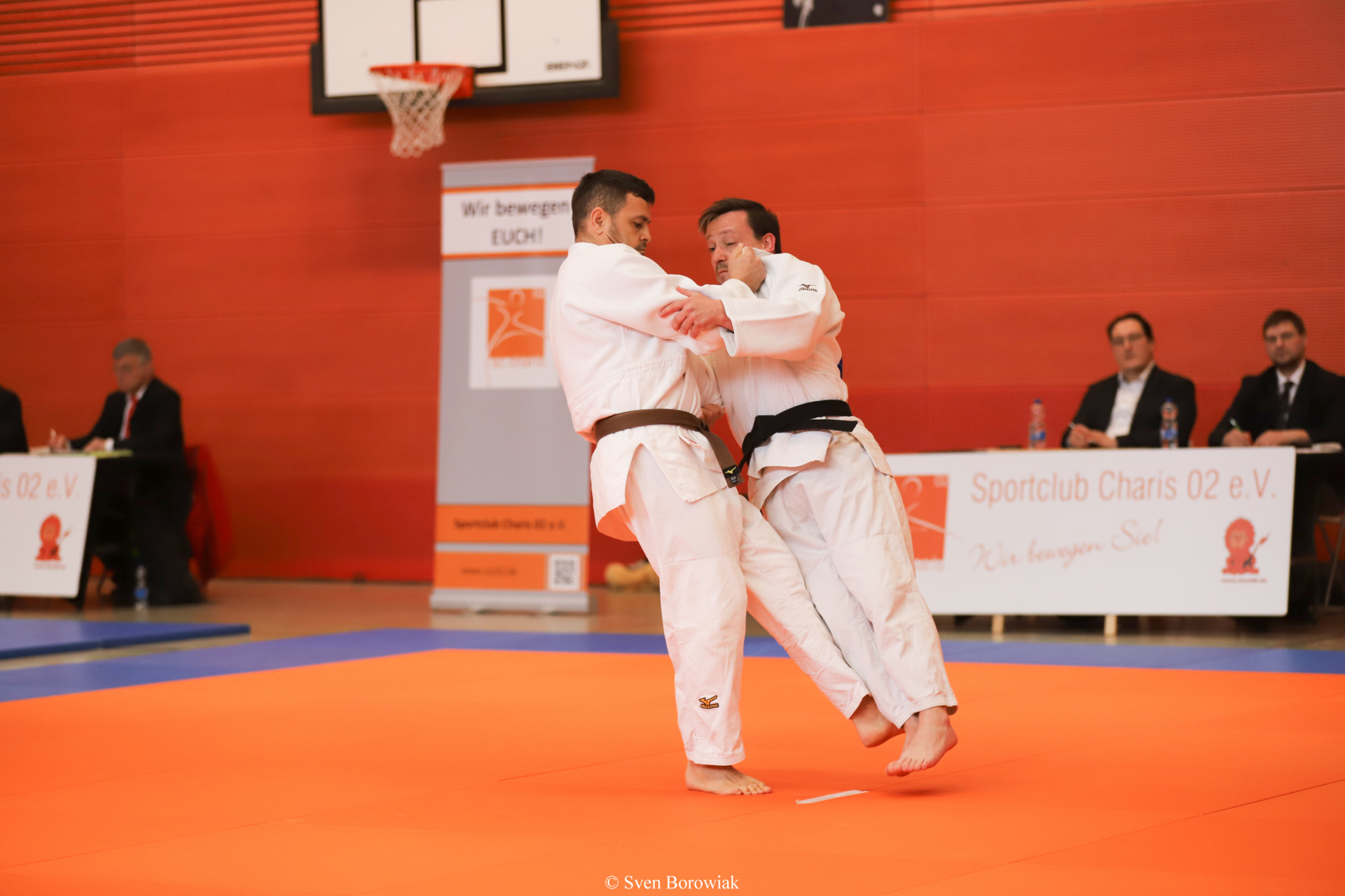 Mirko und Marcus bei der Nage-no-kata