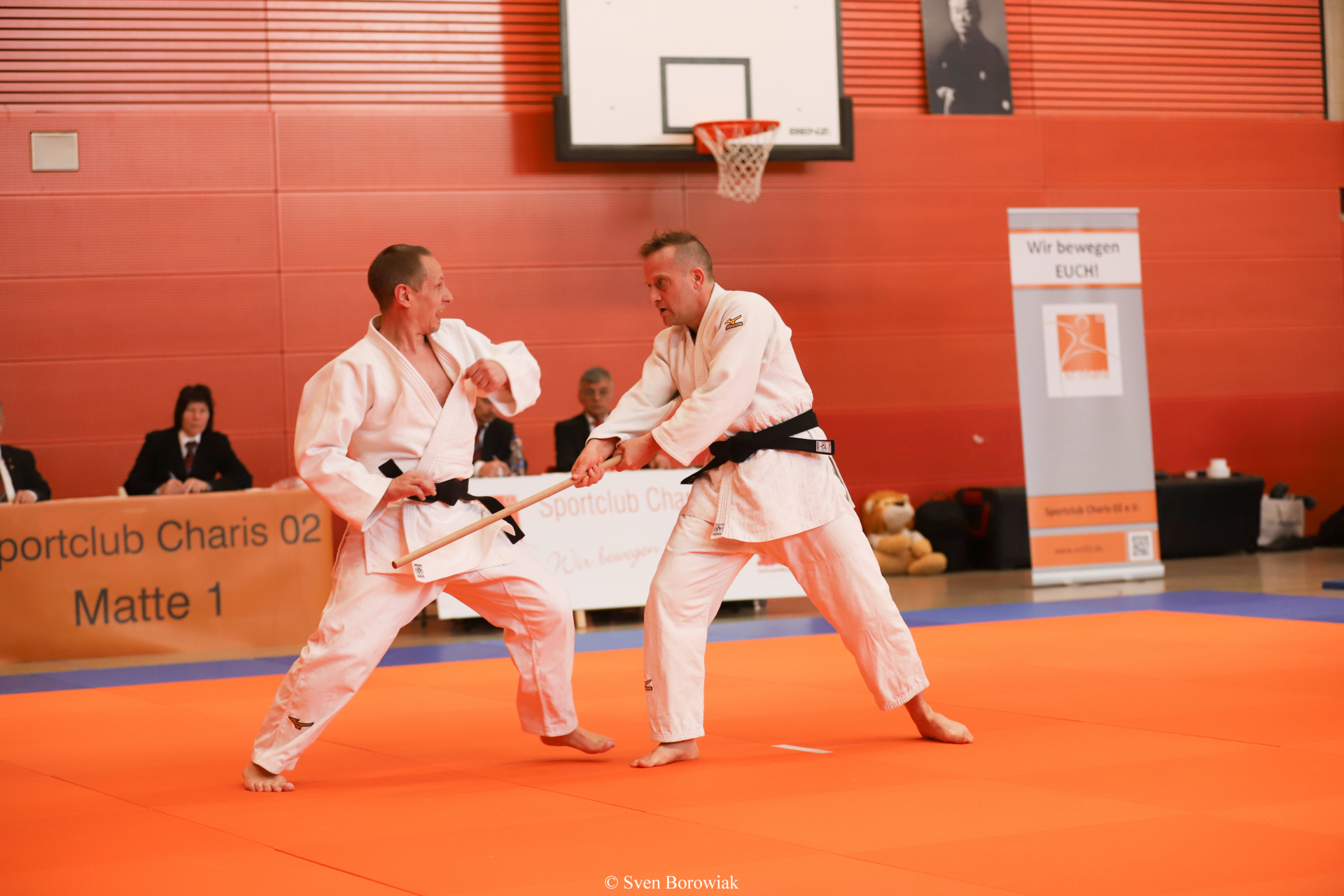 Uwe und Paul bei Kodokan goshin jutsu