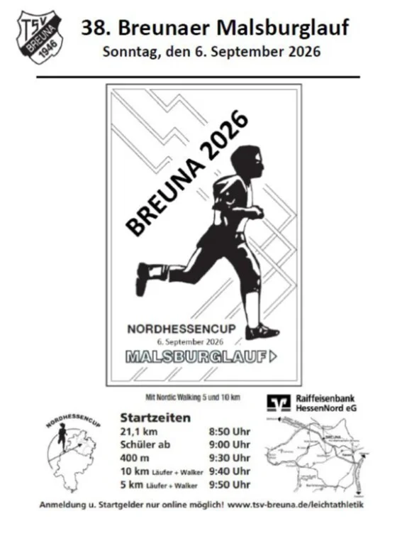 Malsburglauf 2026 Poster