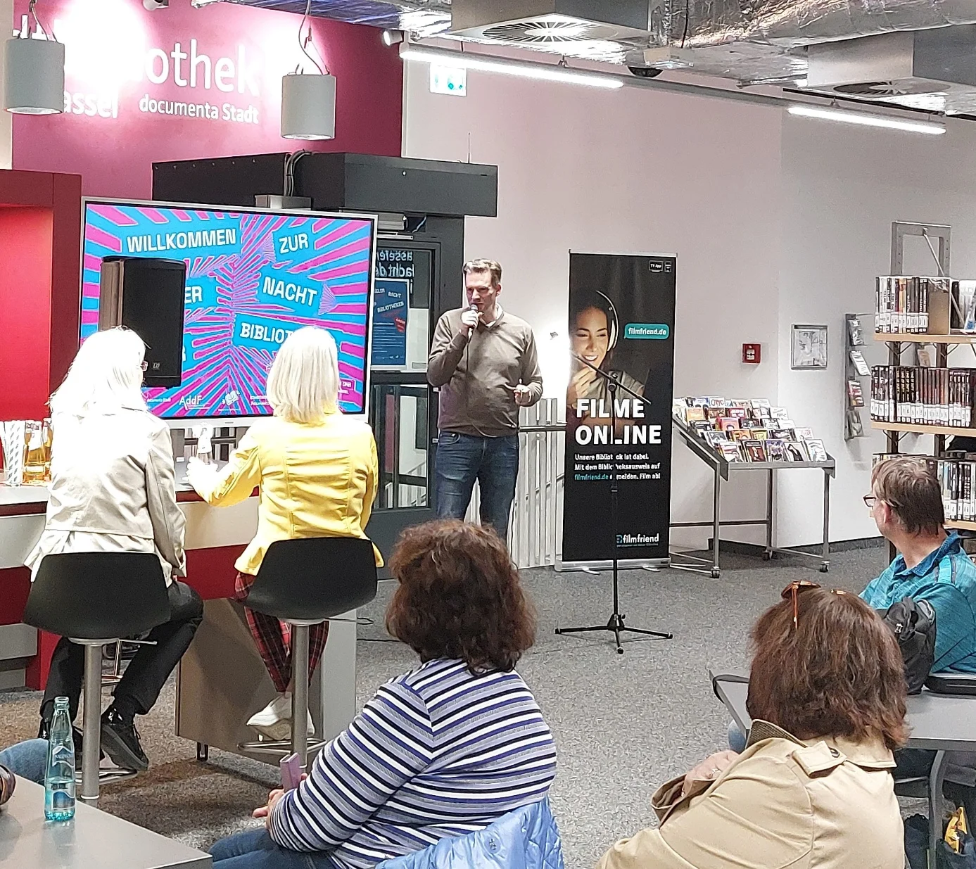 Oberbürgermeister Dr. Sven Schoeller eröffnet „Die Nacht der Bibliotheken“