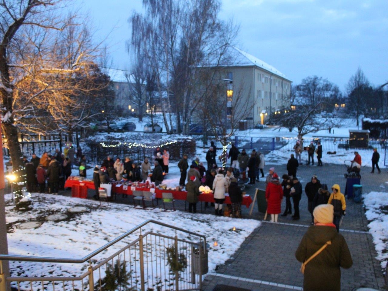 Weihnachtsmarkt der Förderschule in Lübbenau 2023 (Bild: Förderschule mit dem sonderpädagogischen Förderschwerpunkt „geistige Entwicklung“)