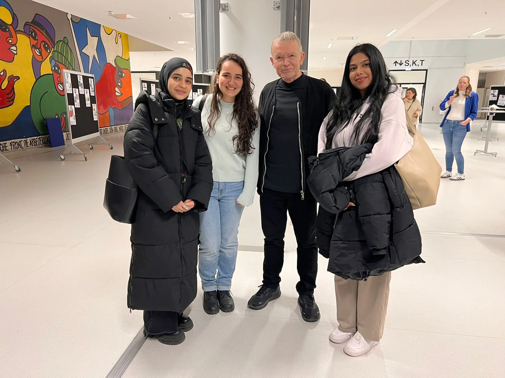 Foto mit Prof. Hurrelmann