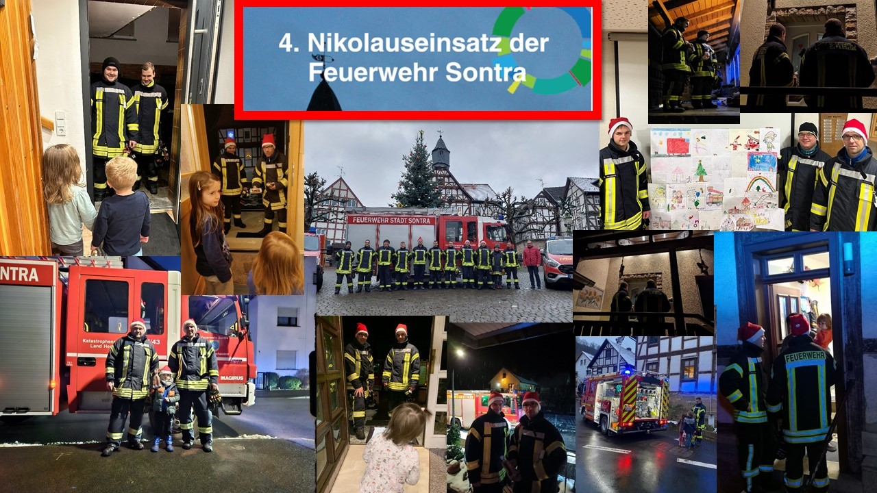 Nikolauseinsatz Feuerwehr